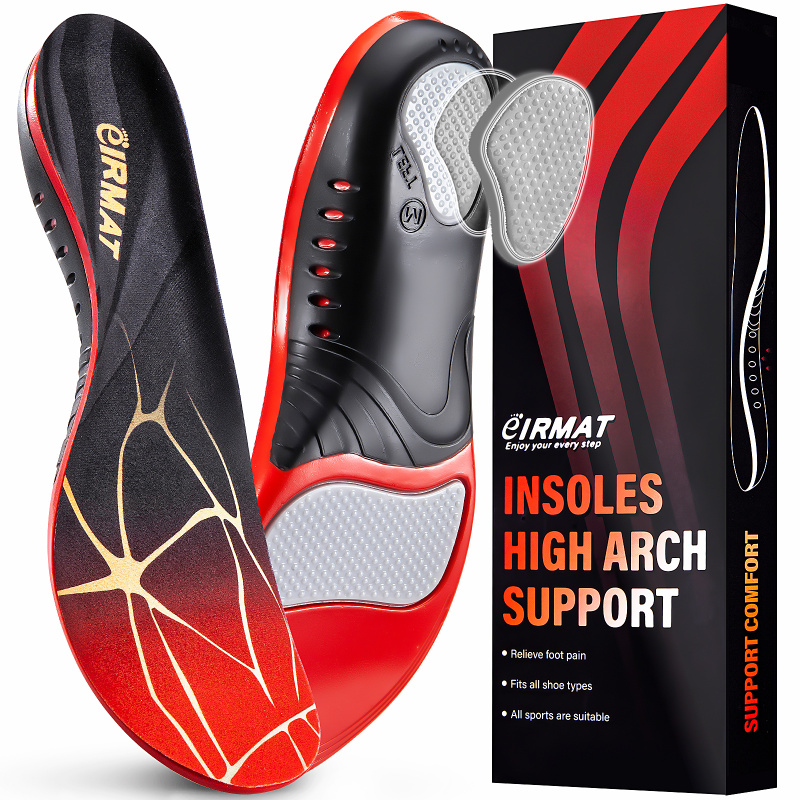 Women'S Shoes For Plantar Fasciitis - プレミアムシリコンゲルインソール 靴用 男女兼用 整形外科アーチサポート スポーツインソール 扁平足