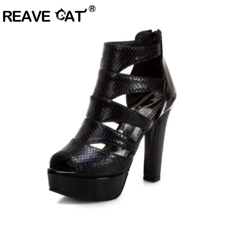 Women'S Shoes Kitten Heels - リーブキャットピープトウ女性用チャンキーヒール、女性用ハイヒール、プラットフォームパーティーシューズ、セクシー、サイズ34-50、11.5cm、f1493