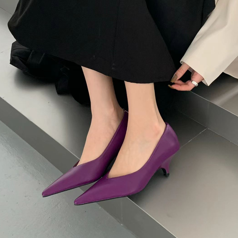 蘇嘉倫 2025 春新作 レディース パンプス ファッション - Women Shoes Branded のレビューと価格