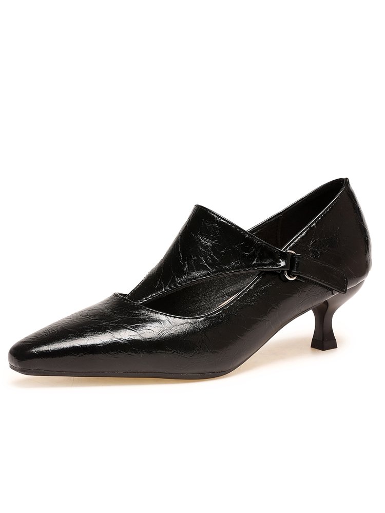 レディース ダークレトロ キトゥンヒール パンプス ポインテ - Women'S Shoes Kitten Heels のレビューと価格