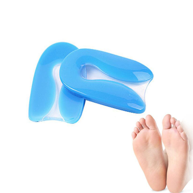 1 ペア足の痛み緩和シリコーンゲル U 字型足底筋膜炎ヒール - Women'S Shoes For Plantar Fasciitis のレビューと価格