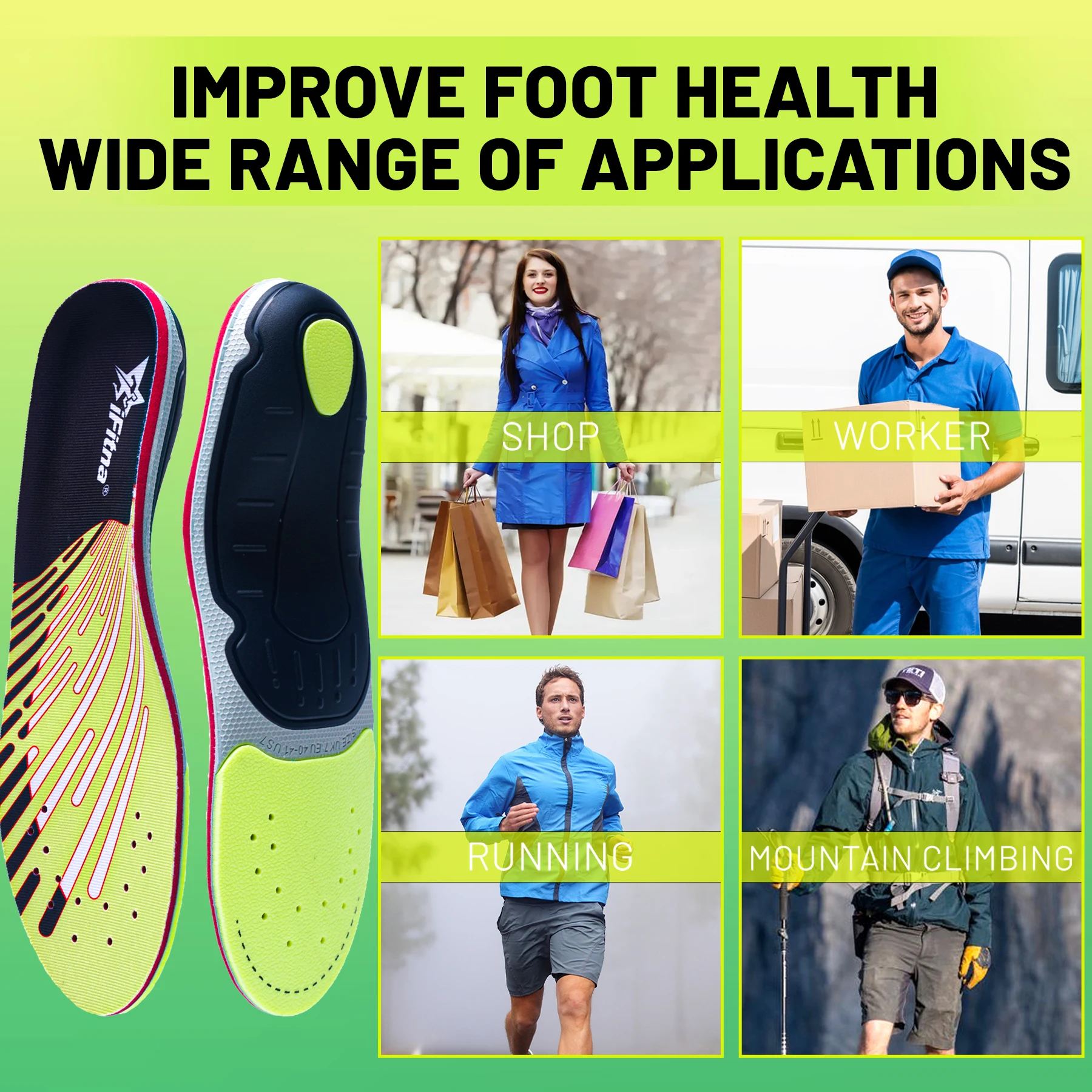足底筋膜炎整形外科インソール鎮痛偏平足高アーチサポート男性女 - Women'S Shoes For Plantar Fasciitis のレビューと価格
