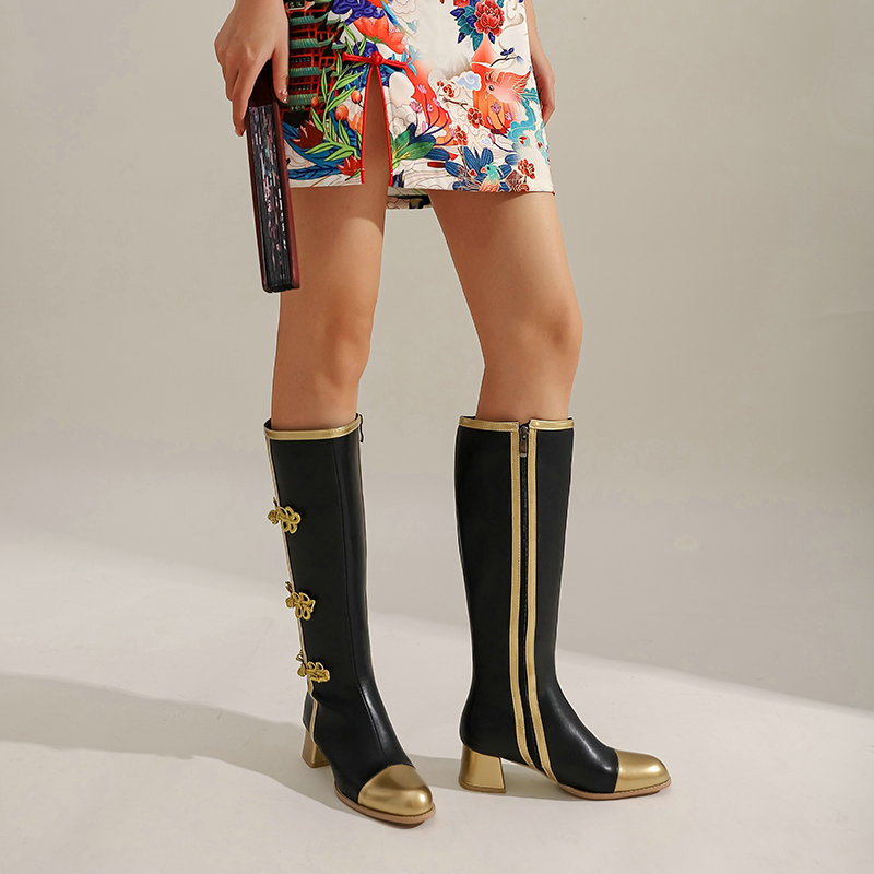 ビッグサイズのファッションニーハイブーツ女性コスプレ靴秋冬女 - Women'S Shoes Big Feet のレビューと価格