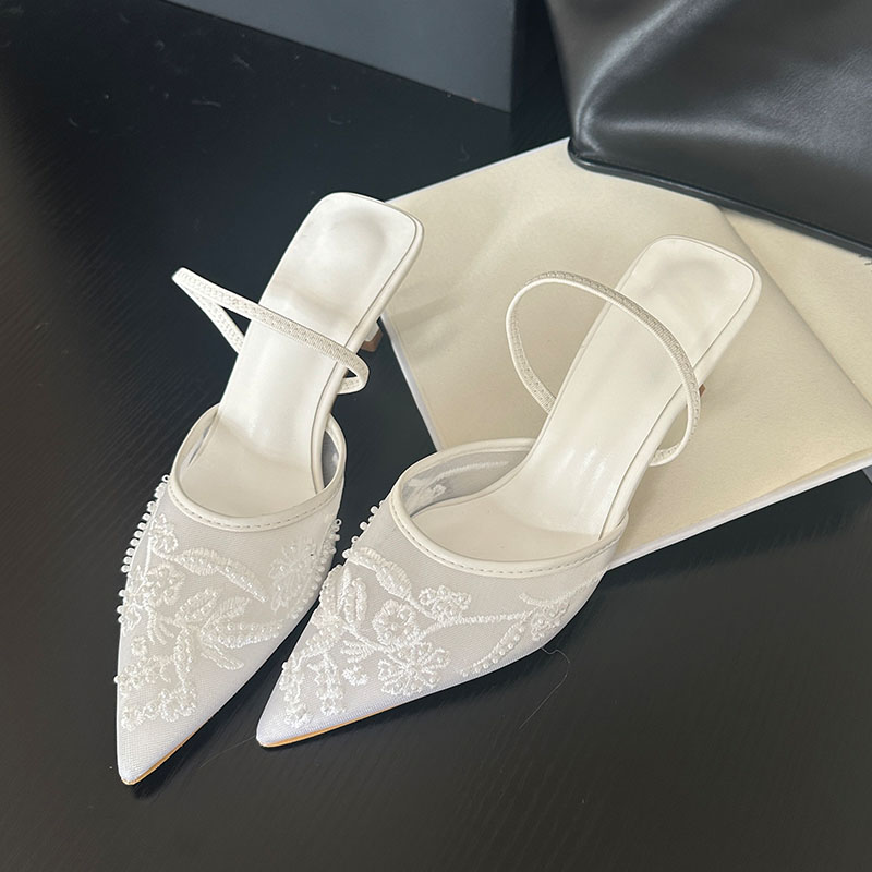 2026 エレガントなスリングバックサンダル女性薄型ハイヒー - Women Shoes Branded のレビューと価格