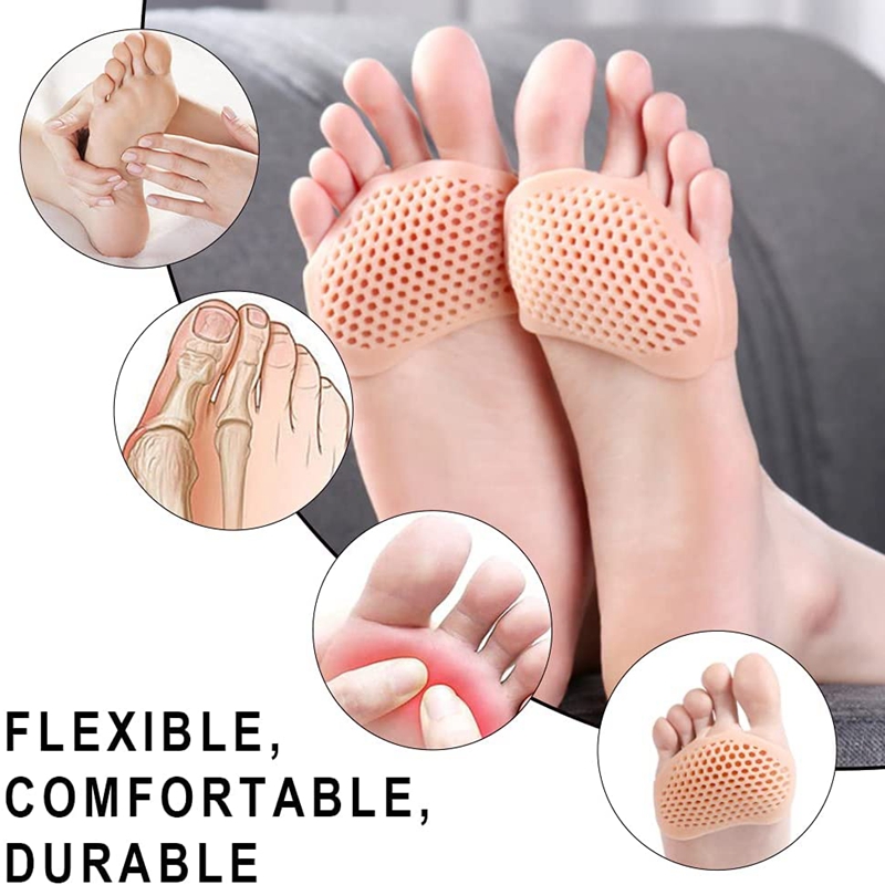 シリコーン中足骨パッド前足ゲルヒールヒールプロテクターパッド - Women'S Shoes For Plantar Fasciitis のレビューと価格