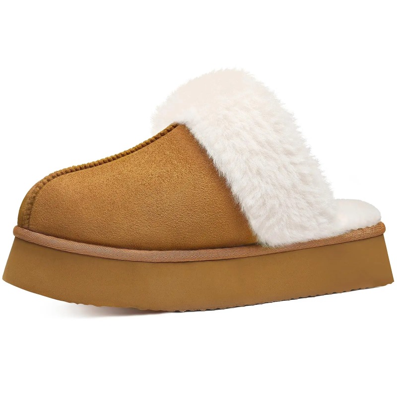 Comwarm プラットフォーム 冬用 レディース スリッパ - Women Shoes Branded のレビューと価格