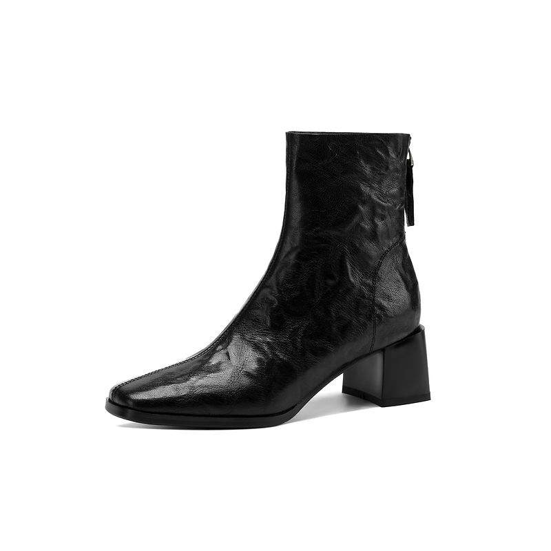 クラージング・ポット、シープスキン素材、スクエアトゥ、ハイヒ - Women'S Shoes Size 12 のレビューと価格