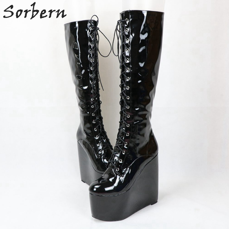 Sorbern カスタムワイドカーフブーツ女性ニーハイウェッ - Women'S Shoes X Wide のレビューと価格