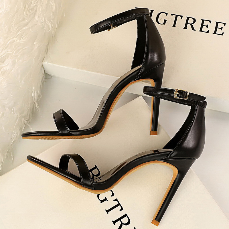 BIGTREE 靴夏の女性のサンダルピープトウハイヒールセク - Women'S Shoes Big Feet のレビューと価格