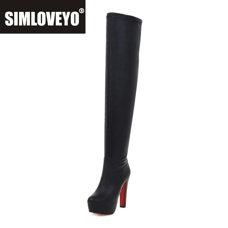 SIMLOVEYO シューズ ウルトラハイヒール オーバーニ - Women'S Shoes Big Feet のレビューと価格