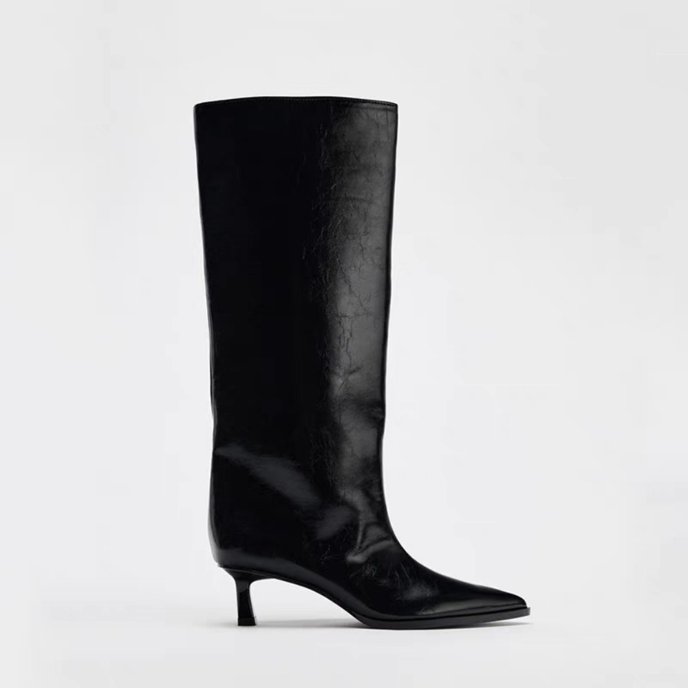 2026 ワイドブーツ チューブ ポインテッドトゥ ヒール  - Women'S Shoes X Wide のレビューと価格