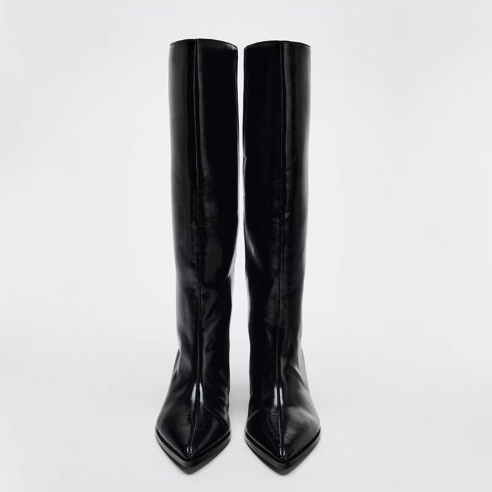 2026 ワイドブーツ チューブ ポインテッドトゥ ヒール  - Women'S Shoes X Wide のレビューと価格